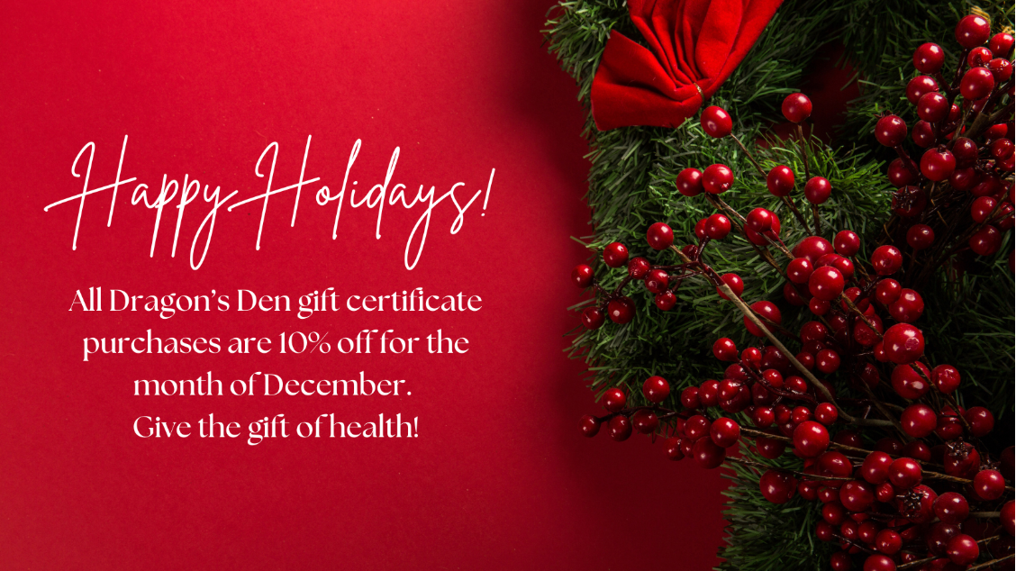 Dragon's Den December News & Promos